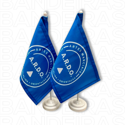 Bandeira de Mesa - Kit 10 unidades