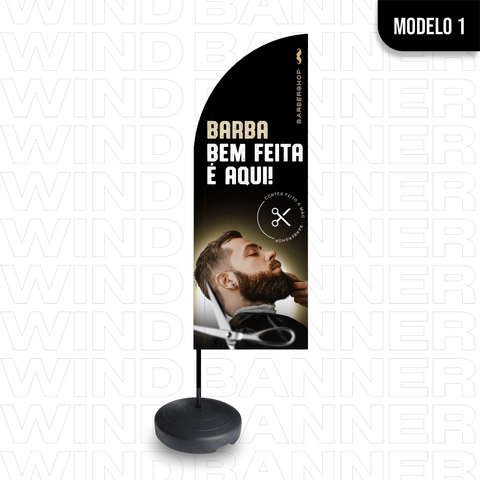 Wind Banner Barbeiro
