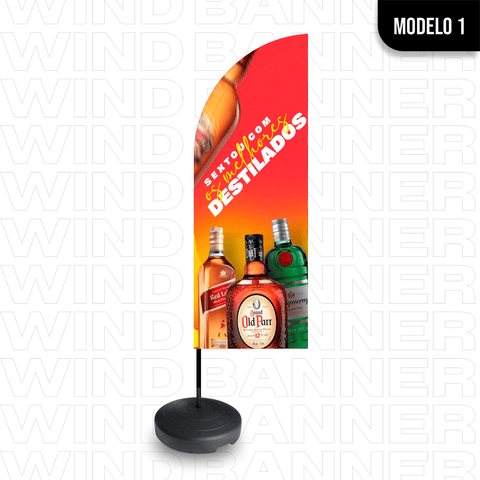 Wind Banner Bebidas