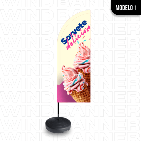 Wind Banner Sorvete