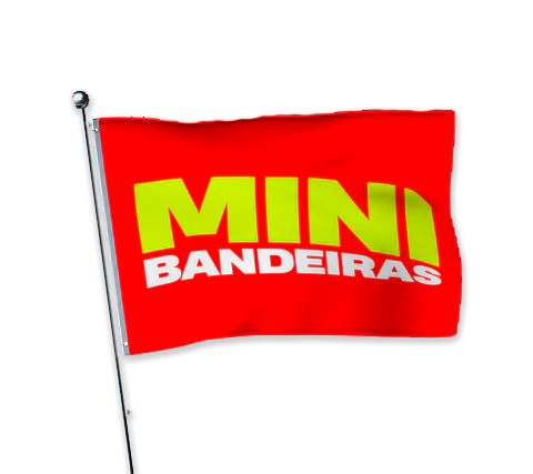 Mini Bandeiras Personalizadas