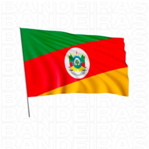 Bandeira Estado do Rio Grande do Sul