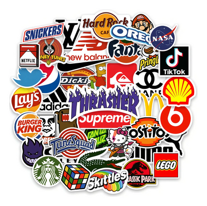 Adesivos Personalizados 50un