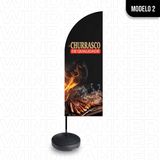 Wind Banner Churrasco