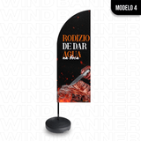 Wind Banner Churrasco