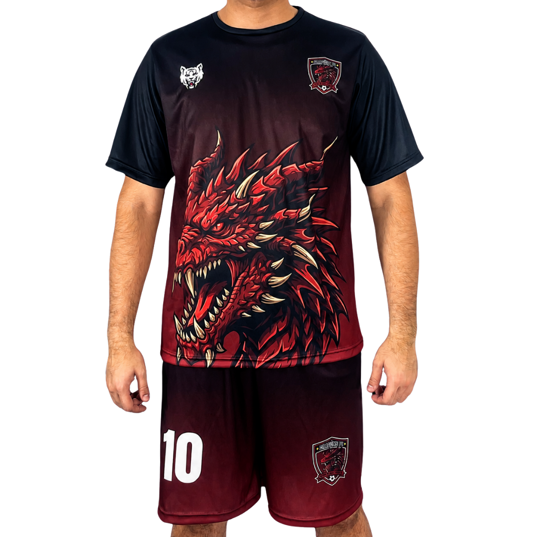 Conjunto Uniforme de Futebol Personalizado Premium