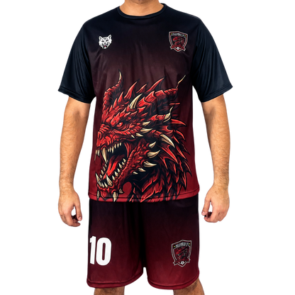 Conjunto Uniforme de Futebol Personalizado Premium