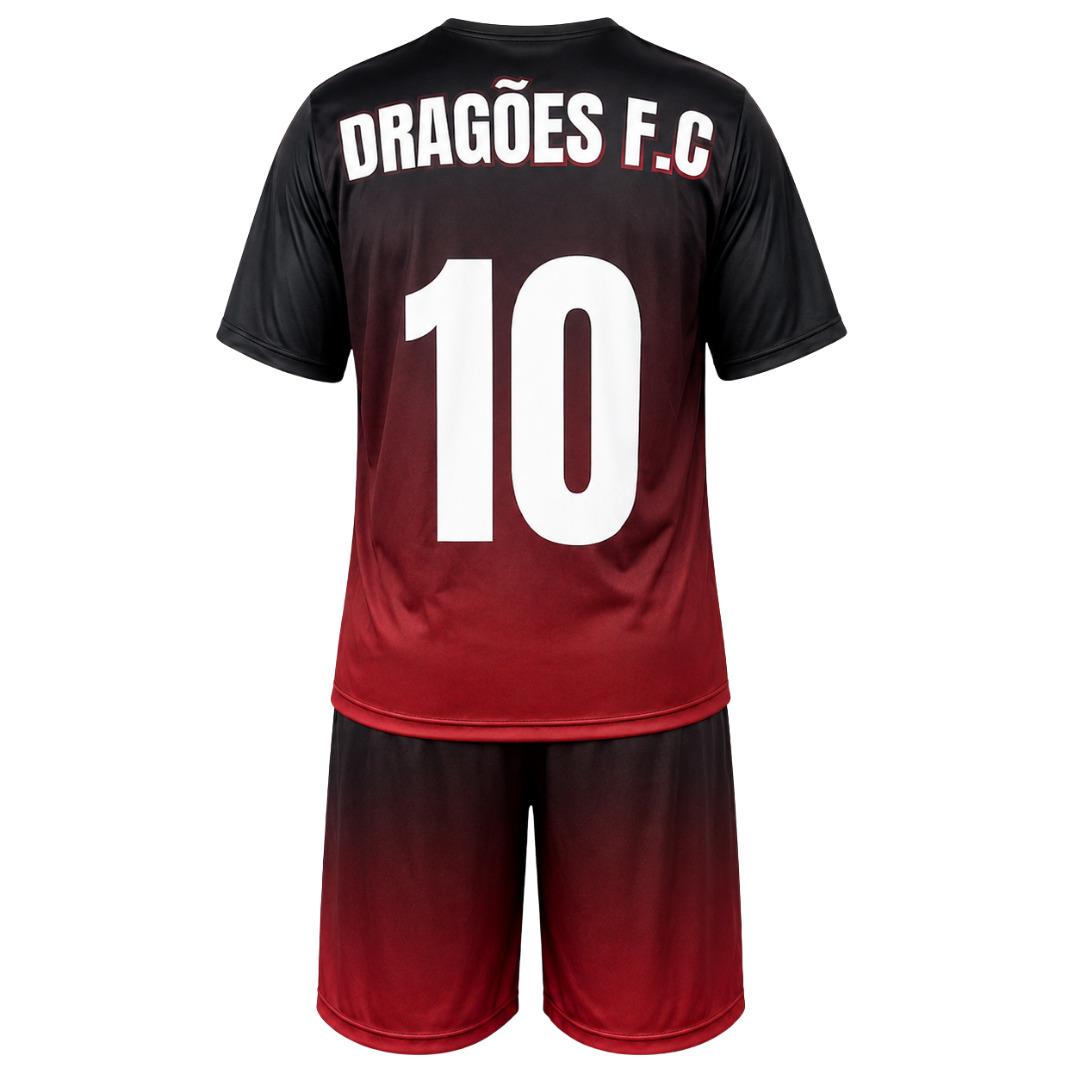 Conjunto Uniforme de Futebol Personalizado Premium