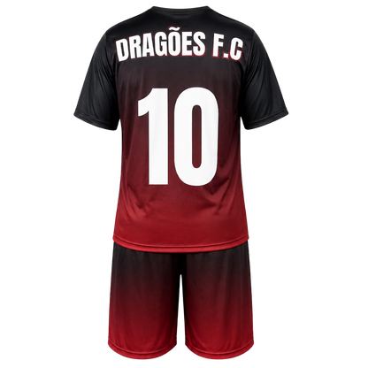 Conjunto Uniforme de Futebol Personalizado Premium