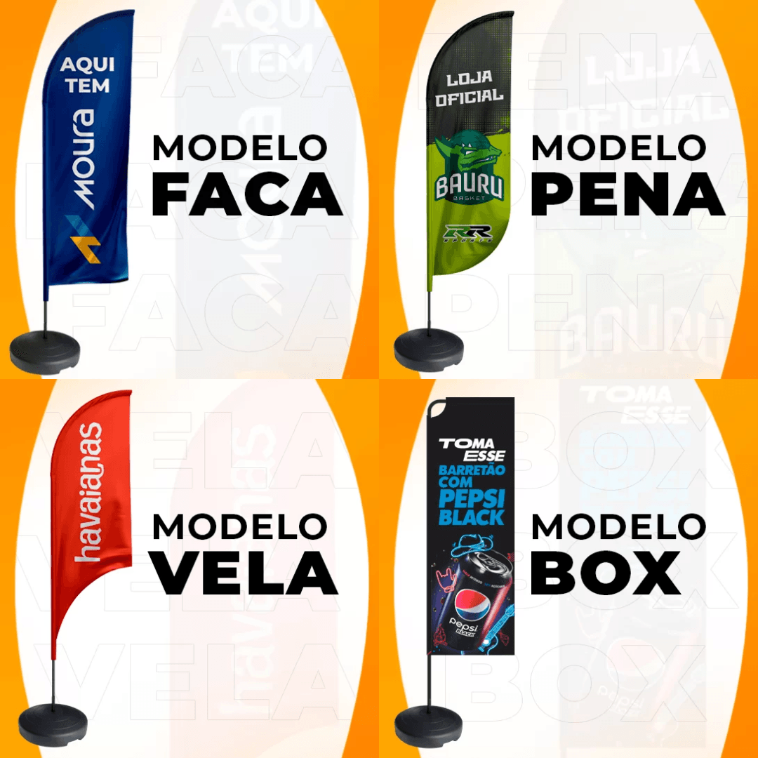 Wind Banner Personalizado Completo