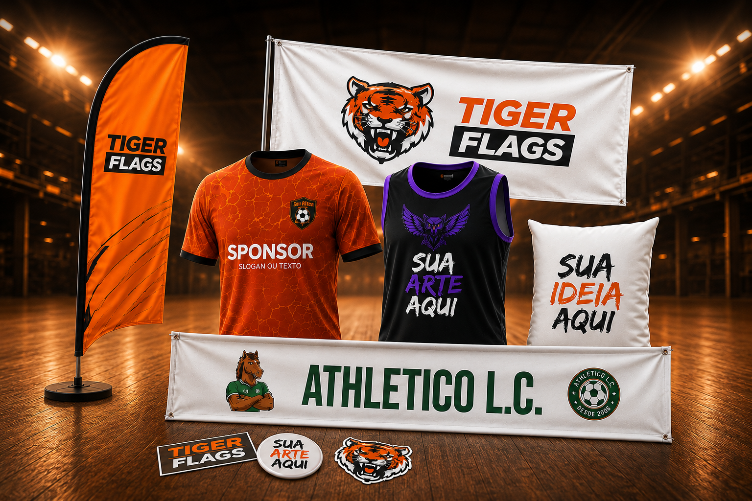 Produtos personalizados para marcas que precisam ser vistas